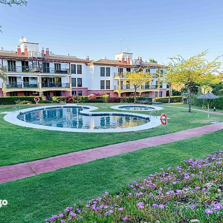 Con Jardin Y Acceso A La Piscina. Apartman Ayamonte Kültér fotó